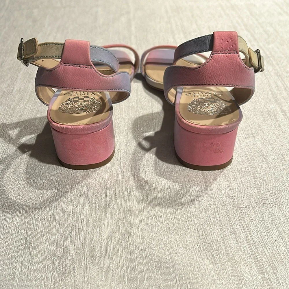 Vince Camuto Ombre Open Toe Sandal Heels - Picture 4 of 7
